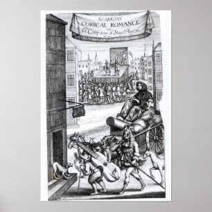 Affiches Le Romance comique par Paul Scarron