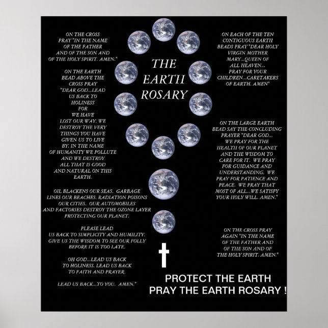 AFFICHES LE ROSARY DE LA TERRE (Devant)
