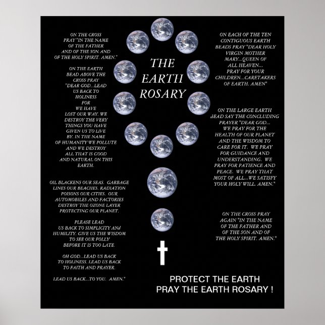 AFFICHES LE ROSARY DE LA TERRE (Devant)