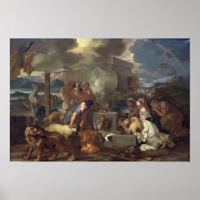 Affiches Le Sacrifice de Noé, vers 1640 (Devant)