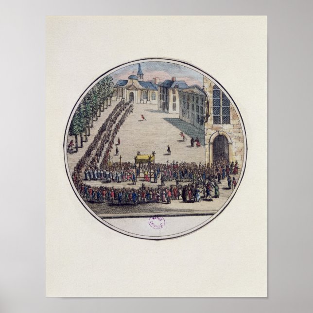 Affiches Le Saint Sacrement porté (Devant)