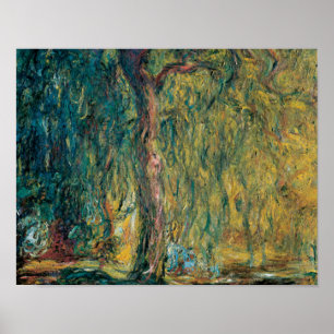 Affiches Le Saule Pleureur de Claude Monet