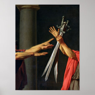 Affiches Le serment d'Horatii, 1784