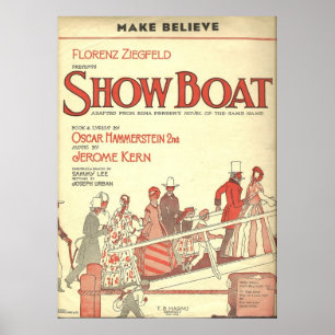 Affiches le showboat font pour croire