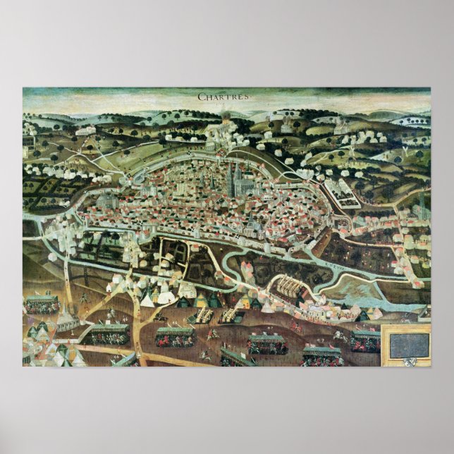 Affiches Le siège de Chartres en 1568 (Devant)