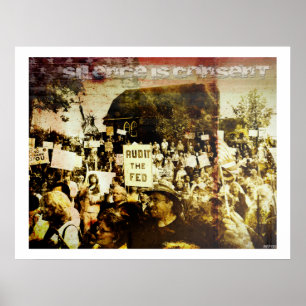 Affiches Le silence est le consentement