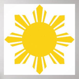 Affiches le soleil cultivé par Philippines, Philippines