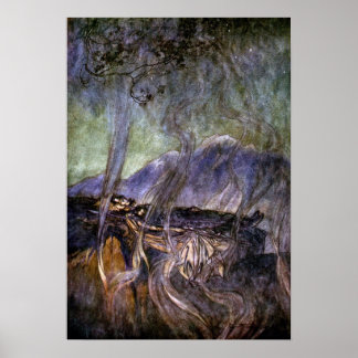 Affiches Le sommeil de Brunhilde