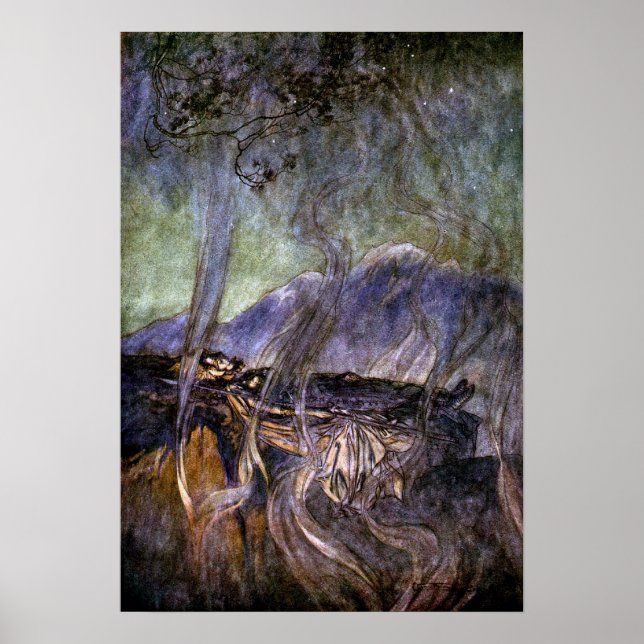 Affiches Le sommeil de Brunhilde (Devant)