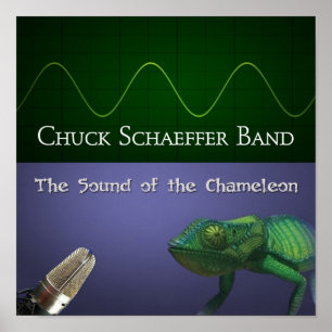 Affiches Le son de l'affiche de Chameleon