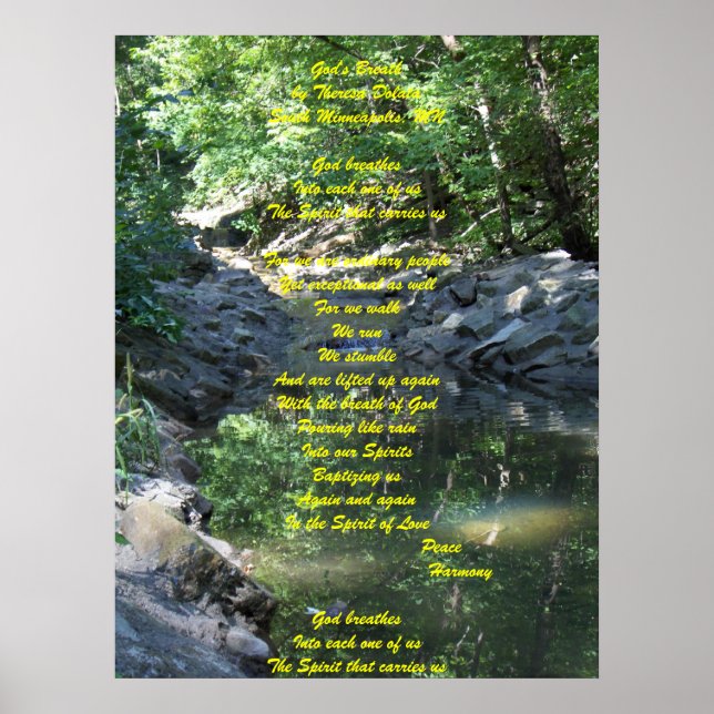 Affiches Le souffle de Dieu (Devant)