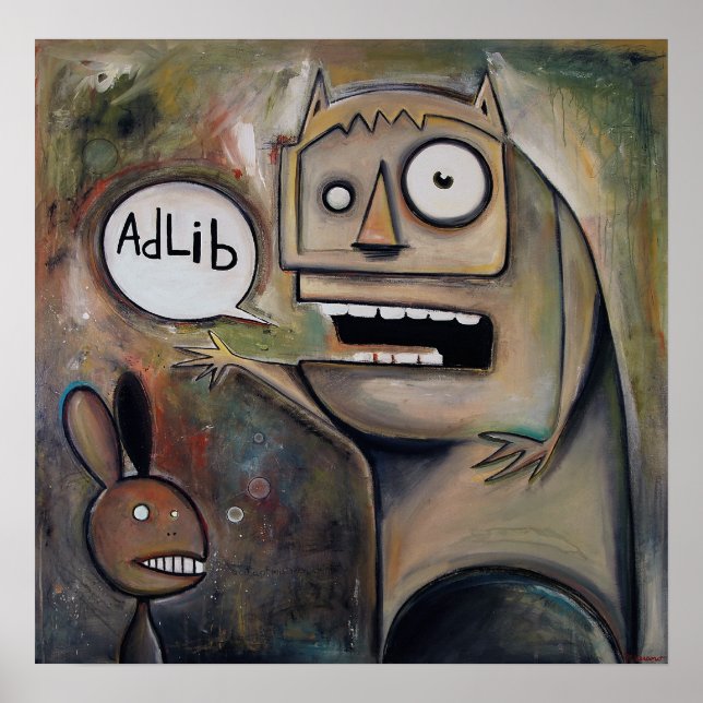 Affiches Le Spectacle Doit Continuer (Devant)