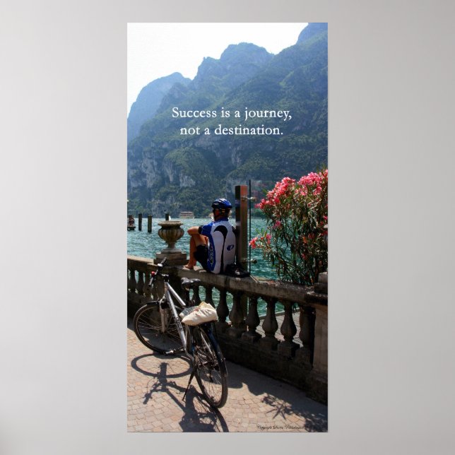 Affiches Le succès est un voyage (Devant)