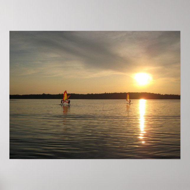 Affiches Le surf éolien (Devant)