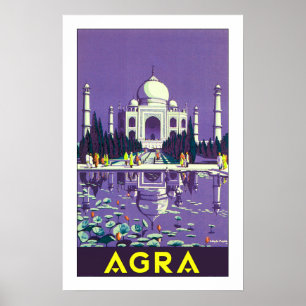 Affiches ~ le Taj Mahal d'Âgrâ