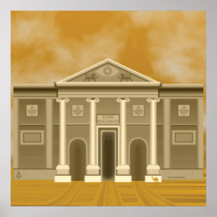 Affiches Le temple du roi Salomon