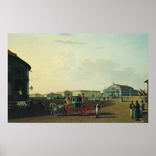 Affiches Le théâtre de Bolshoi à St Petersburg, 1802