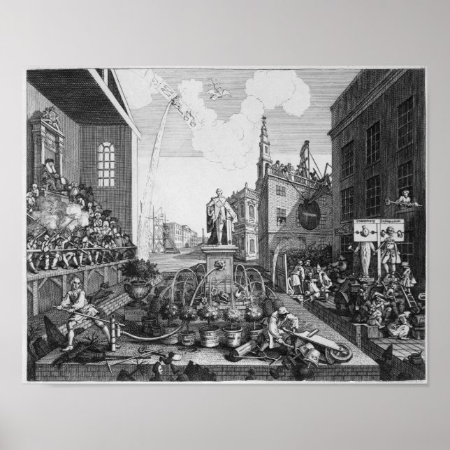 Affiches Le Times, Plaque II (Devant)