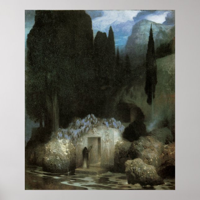 Affiches Le tombeau de Bocklin (Devant)