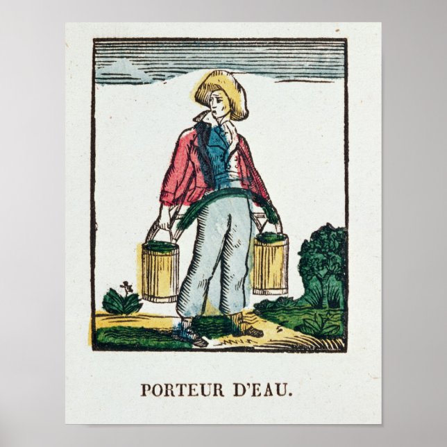 Affiches Le Transporteur d'eau (Devant)