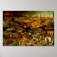 Le triomphe de la mort, c.1562 (huile sur panneau)