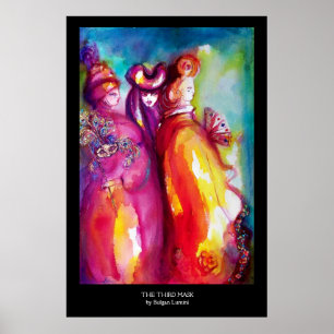 Affiches LE TROISIÈME MASQUE / Bal masqué de Carnaval de Ve