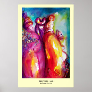 Affiches LE TROISIÈME MASQUE / Bal masqué du Carnaval de Ve