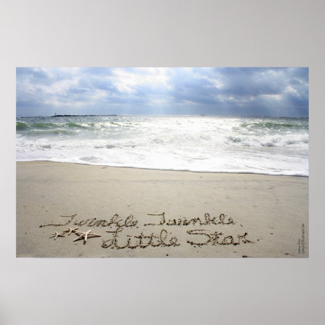 Affiches Le Twinkle Twinkle de Beachwrite (Devant)