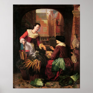 Affiches Le vendeur de légumes