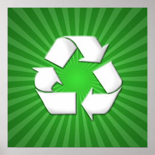 Affiches Le vert réutilisent l'affiche 001