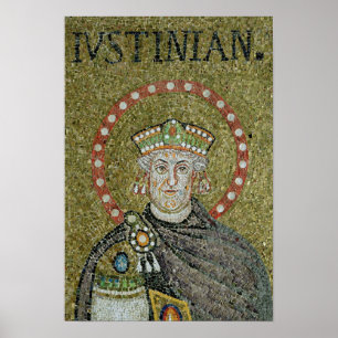 Affiches Le visage de Justinian