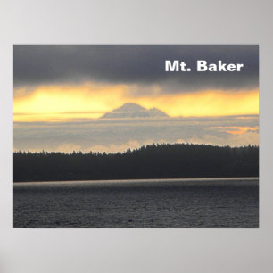 Affiches Le volcan du Mont Baker