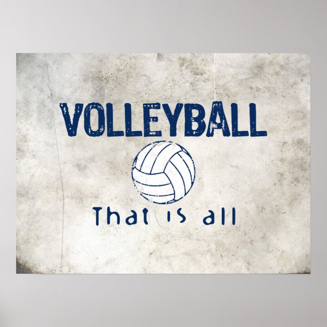 Affiches Le Volley, C'Est Tout (Devant)