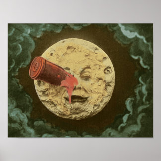 Affiches Le voyage dans la lune_Color