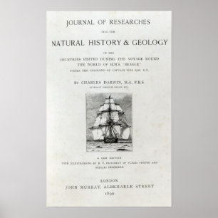 Affiches Le voyage du Beagle