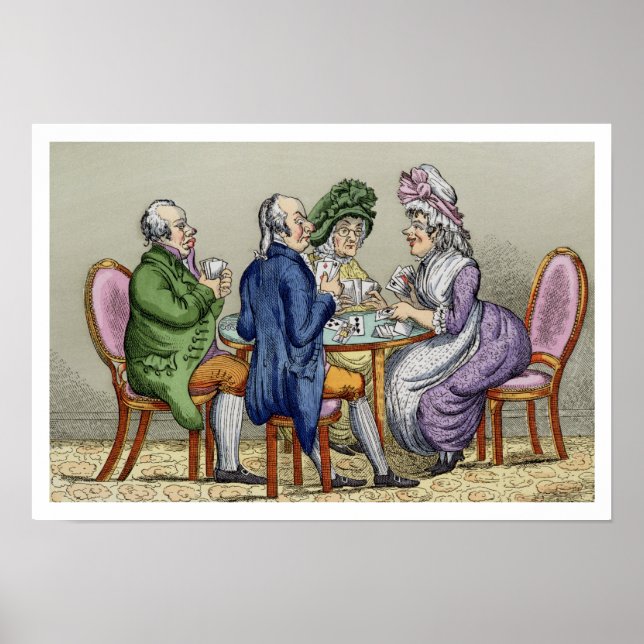 Affiches Le Whist Party (litho couleur) (Devant)