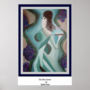 Affiches Le Wine Server