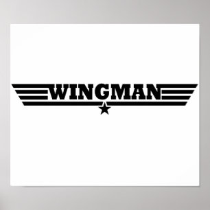 Affiches Le Wingman s'envole le logo