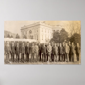 Affiches Leaders Phi Gam avec Calvin Coolidge