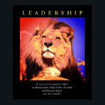 Affiches Leadership Motivationnel tendance Lion Pop Art<br><div class="desc">Lion Digital Artwork - Lion Head Computer Animal Art - College Pop Art - Wild Big Cats Ordinateur Images</div>