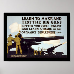 Affiches Learn to Make and Test the Big Guns
