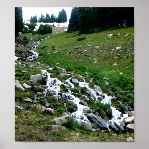 Affiches L'eau de fonte du Colorado