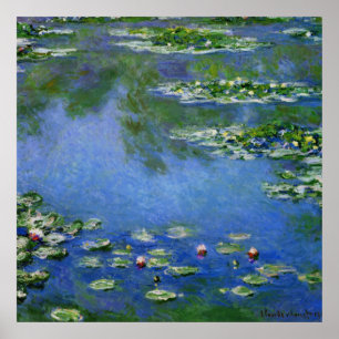 Affiches L'eau Lillies de Monet