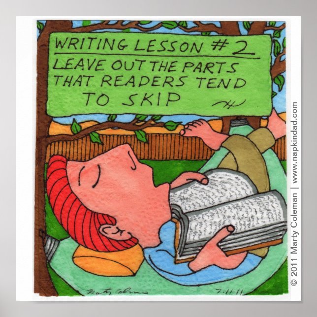 Affiches Leçon d'écriture #2 (Devant)