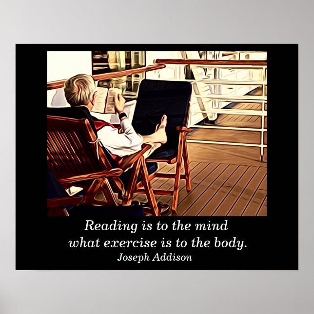 Affiches Lecture - Art Print (Devant)