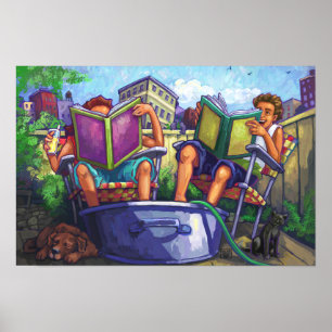 Affiches Lecture estivale