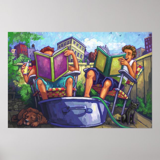 Affiches Lecture estivale (Devant)