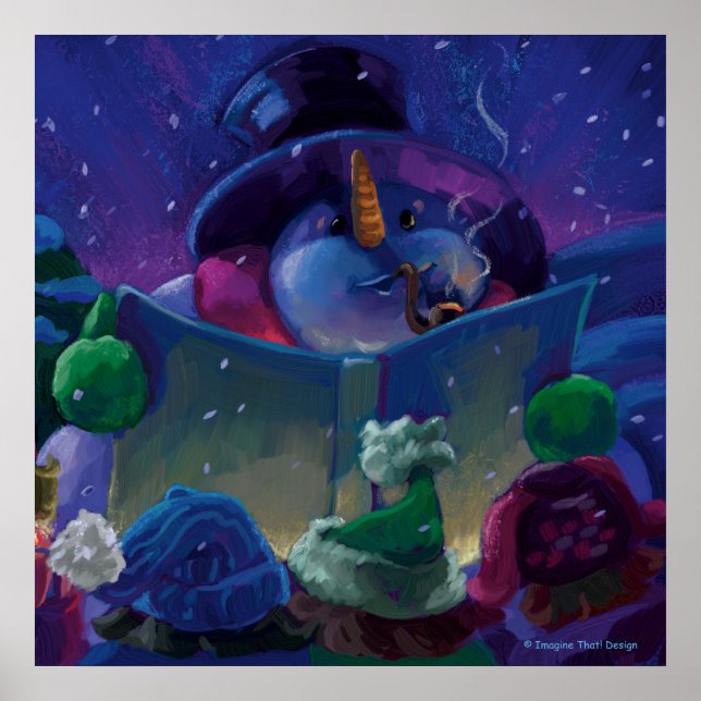 Affiches Lecture hivernale (Devant)