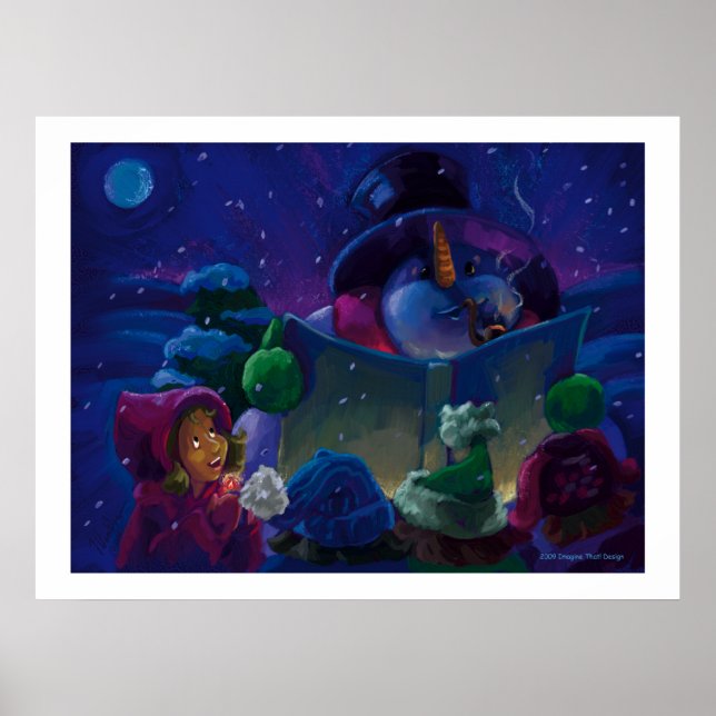 Affiches Lecture hivernale (Devant)