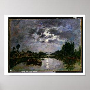 Affiches L'effet de la lune, 1891 (huile sur la toile)